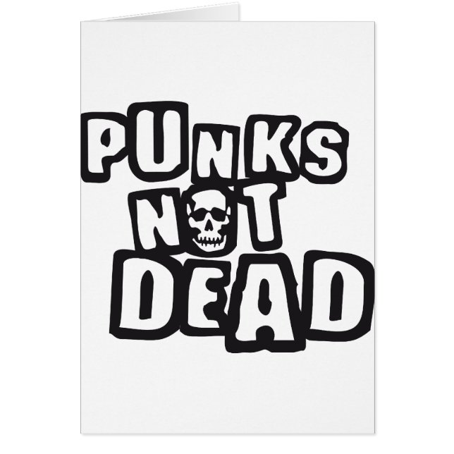 punks not dead (Voorkant)