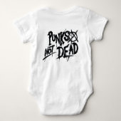 Punks not Dead - Baby Jersey Bodysuit 0-24 m (Achterkant)