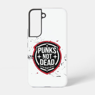 Punks Not Dead Grunge Mobiele Hoes Samsung Galaxy Hoesje