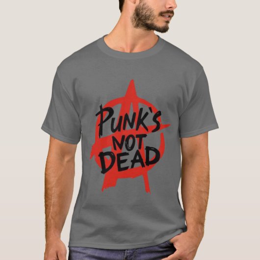 Punks Not Dead T-Shirt (Devant)