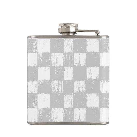 Punkt Not Dead Skull Mohawk Punk Rock Rocker Heupfles (Achterkant)