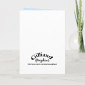 Punky Girl Anime Annime Fête Invitation (Dos)