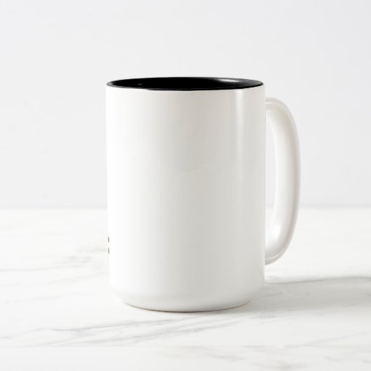 Punnett Square of Awesomeness Two-Tone Coffee Mok (Voorkant rechts)