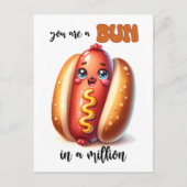 Punny Bun in een miljoen Valentijn Briefkaart (Voorkant)