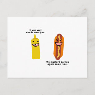 Punny Food Briefkaart