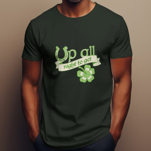 Punny Irish Shamrock St Patricks Day T-shirt