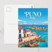 Puno Peru Briefkaart (Voorkant / Achterkant)