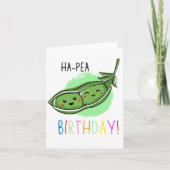 Puns Ha-Pea Carte Anniversaire (Devant)