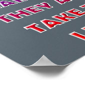 Puns Kleptomaniac Funny Pun Poster (Coin)