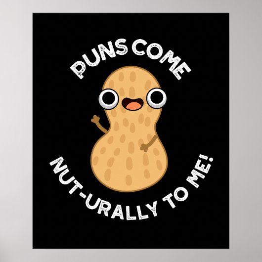 Puns komen van nature voor me grappig, maar pun Da Poster (Voorkant)