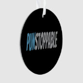 punstoppable love punts ornament (voorkant)