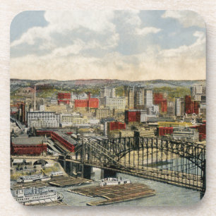 Punt 1931 van Pittsburgh Drankjes Onderzetter