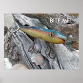  punt Jude Cape Codder Lure BITE ME! Poster (Voorkant)