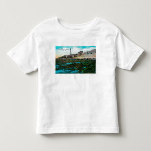 Punt Loma en vuurtoren op lage hoogte Kinder Shirts