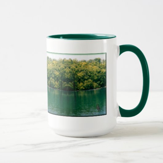 Punt van het Groene Man Mok (Rechts)