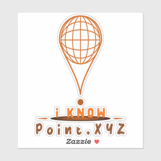 Punt XZY Sticker (Vel)