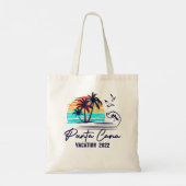 Punta Cana 2022 Dominican Republic Friends, Tote Bag (Achterkant)