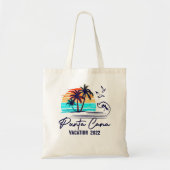 Punta Cana 2022 Dominican Republic Friends, Tote Bag (Voorkant)