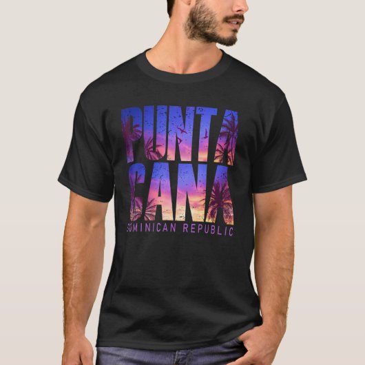 Punta Cana Beach Summer Vacking Matching Family G T-shirt (Voorkant)