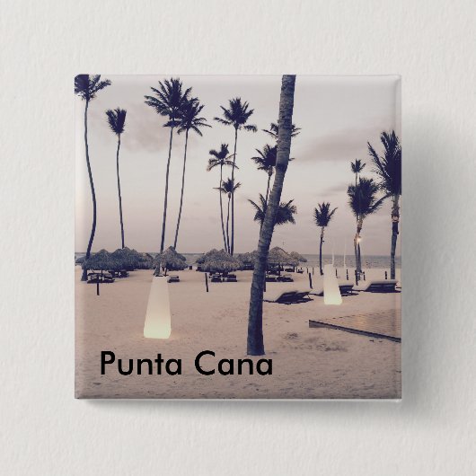 Punta Cana Button (Voorkant)