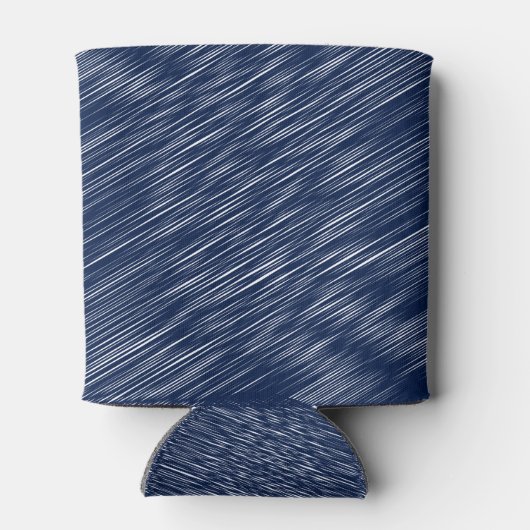 Punta Cana Custom Navy Minimalistische kaart Bruil Blikjeskoeler (Achterkant)