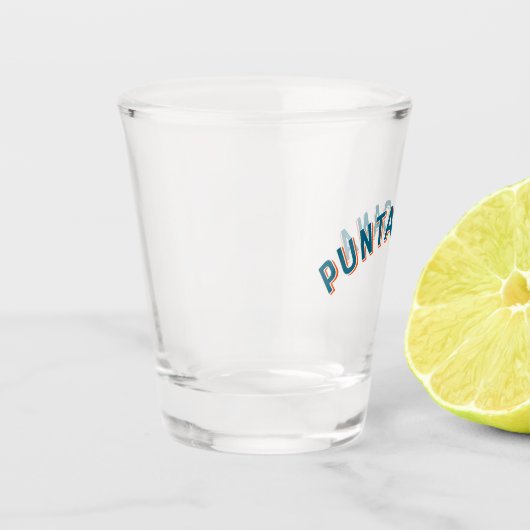 Punta Cana, Dominicaanse Republiek Arch Shot Glas (Links)