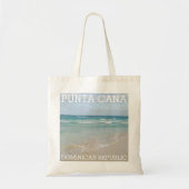Punta Cana, Dominicaanse Republiek Calm Beach Canv Tote Bag (Voorkant)