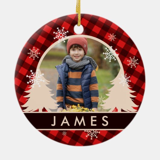 Punta Cana Dominicaanse Republiek Palm Tree Souven Keramisch Ornament (Achterkant)