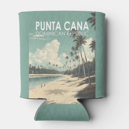 Punta Cana Dominicaanse Republiek Reiskunst  Blikjeskoeler (Achterkant)