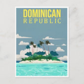 Punta Cana Dominicaanse Republiek Reiskunst Briefkaart (Voorkant)