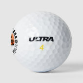 Punta Cana Dominicaanse Republiek - Retro Souvenir Golfballen (Logo)
