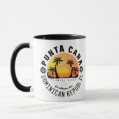 Punta Cana Dominicaanse Republiek - Retro Souvenir Mok (Links)