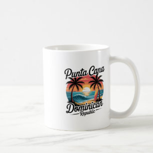 Punta Cana Dominicaanse Republiek Tropisch Strand Koffiemok