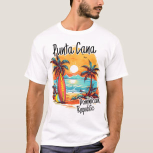 Punta Cana Dominicaanse Republiek Vakantie Beach F T-shirt