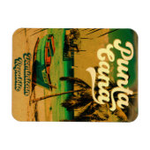 Punta Cana Dominican Palm Tree Beach  Magneet (Horizontaal)