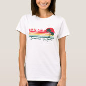Punta Cana Dominican Palm Tree Beach T-shirt (Voorkant)