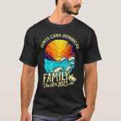 Punta Cana Dominican Vacation 2023 Matching Family T-shirt (Voorkant)