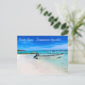 Punta Cana, DR Carte postale (Debout devant)