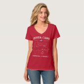 Punta Cana Map T-shirt (Voorkant volledig)