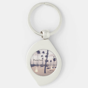 Punta Cana Metal Sleutelhanger