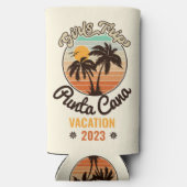 Punta Cana personaliseren Vakantie 2023 Retro 60s (Achterkant)
