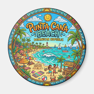 Punta Cana-strand Dominicaanse Republiek Magneet