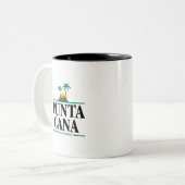 Punta Cana Tweekleurige Koffiemok (Voorkant links)