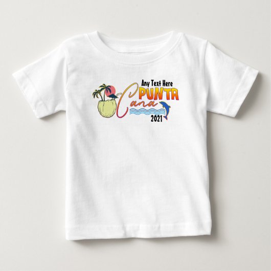 Punta Cana Vacation Beach Family Matching Custom T (Voorkant)