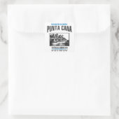 Punta Cana Vierkante Sticker (Tas)
