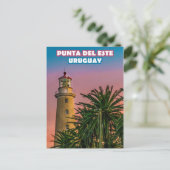 Punta del Este Poster Print Briefkaart (Staand voorkant)