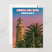 Punta del Este Poster Print Briefkaart (Voorkant / Achterkant)