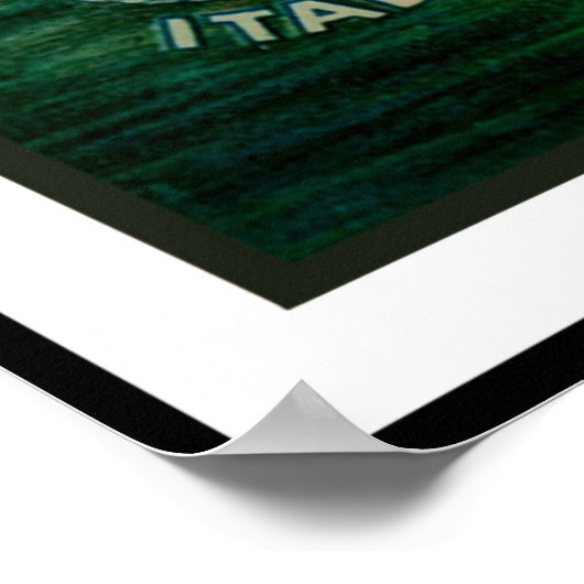 Punta di Balbianello en Como Lake Poster (Hoek)