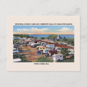 Punta Gorda Charlotte Harbour Florida Feestdagenkaart