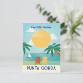 Punta Gorda, Florida,  stijl Briefkaart (Staand voorkant)